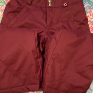 Girls sz. L BURTON dry ride snow pants